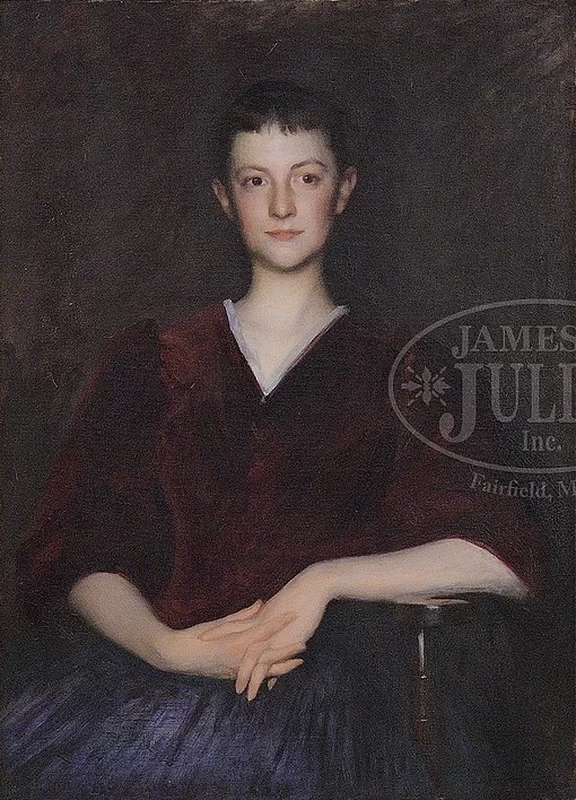 Edmund Tarbell - Ritratto di Elisabetta bambina